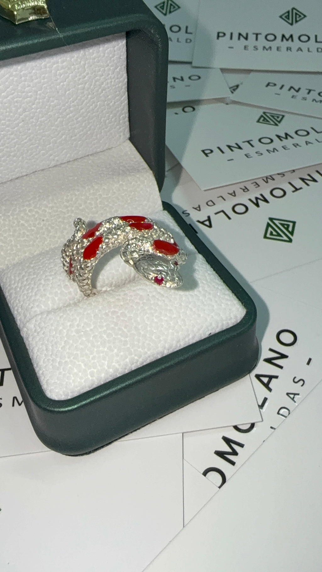 Anillo de Serpiente en Plata (Disponible para Fabricación)