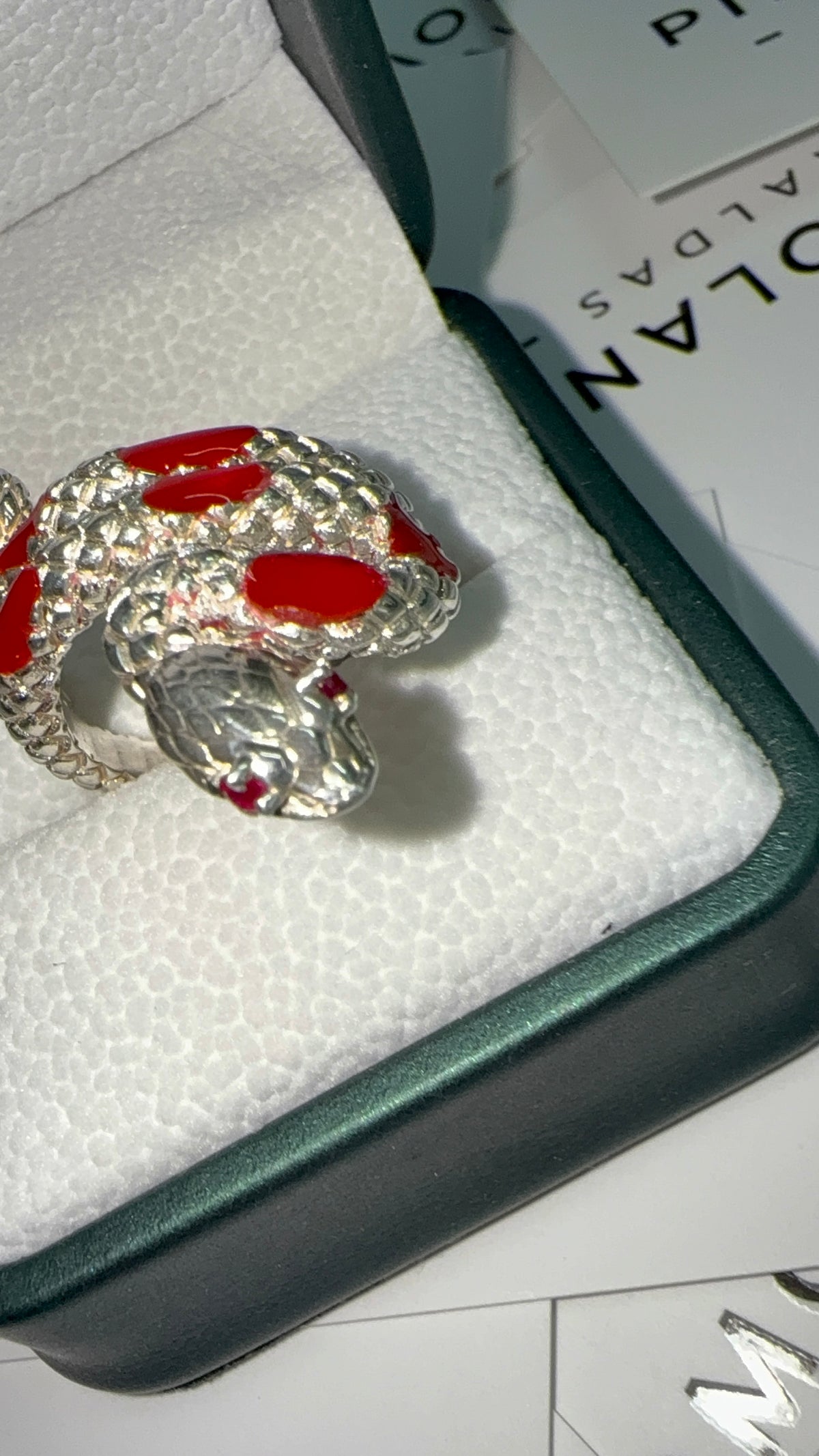 Anillo de Serpiente en Plata (Disponible para Fabricación)