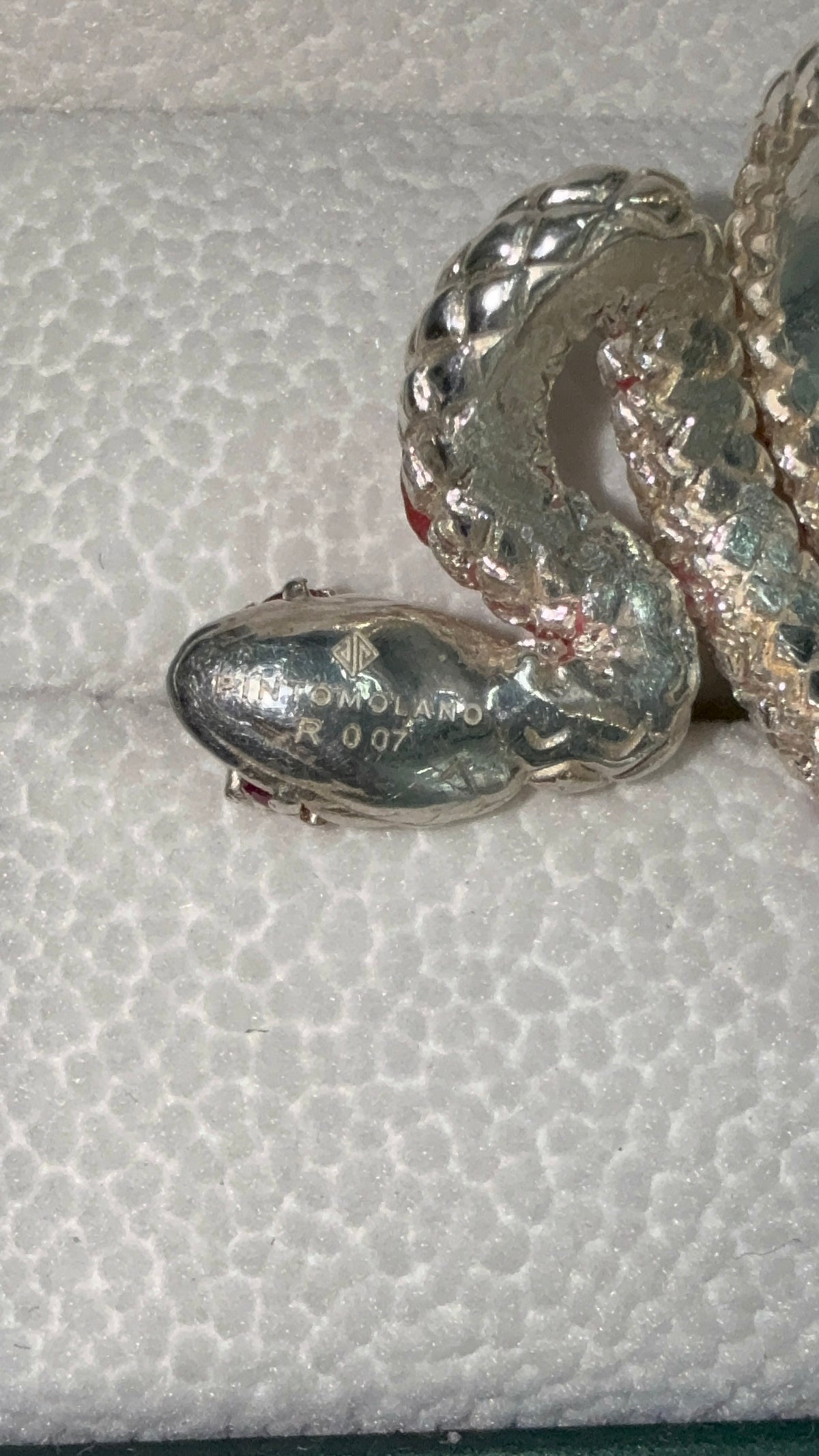Anillo de Serpiente en Plata (Disponible para Fabricación)
