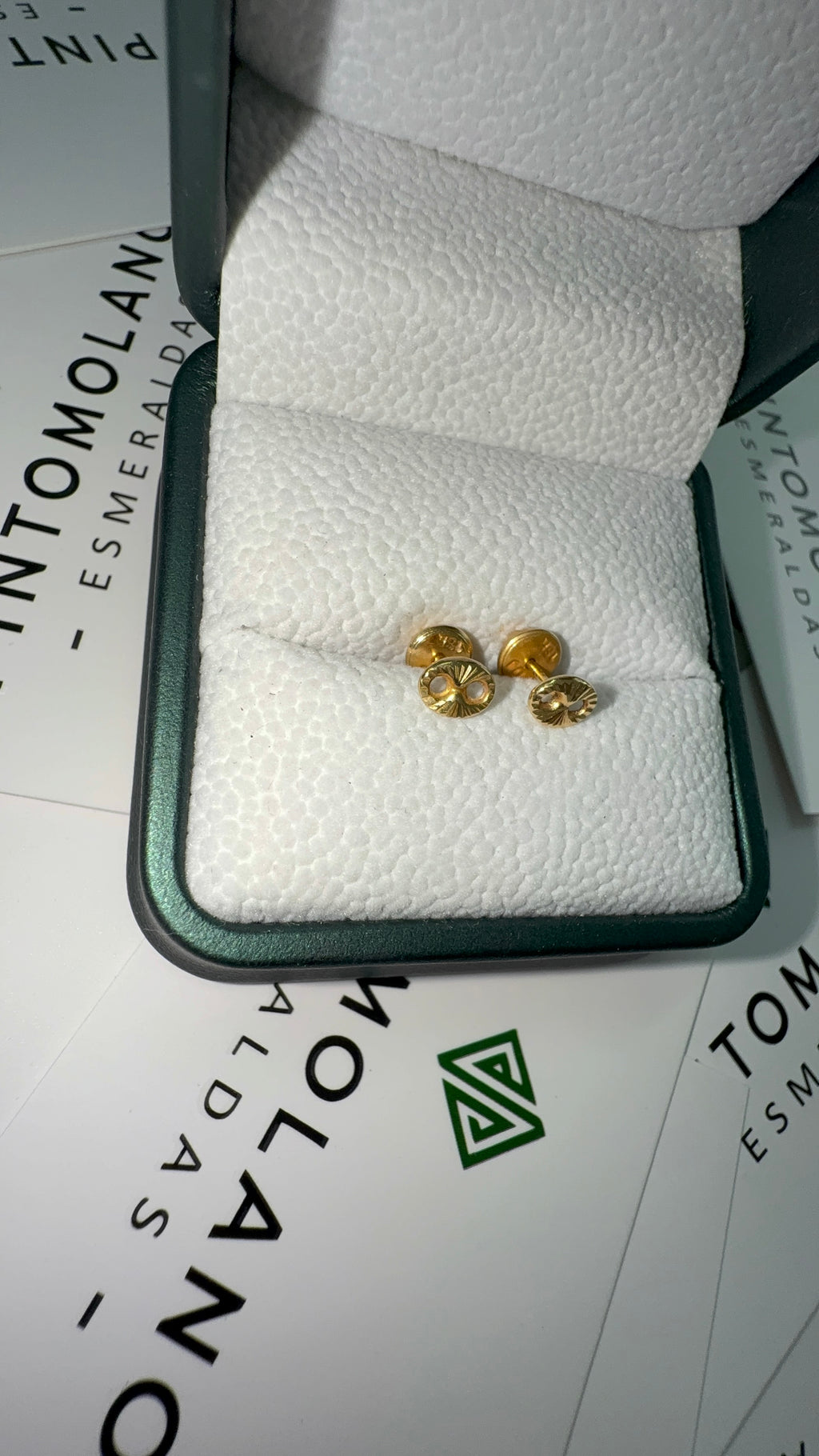 Aretes en Oro Gucci