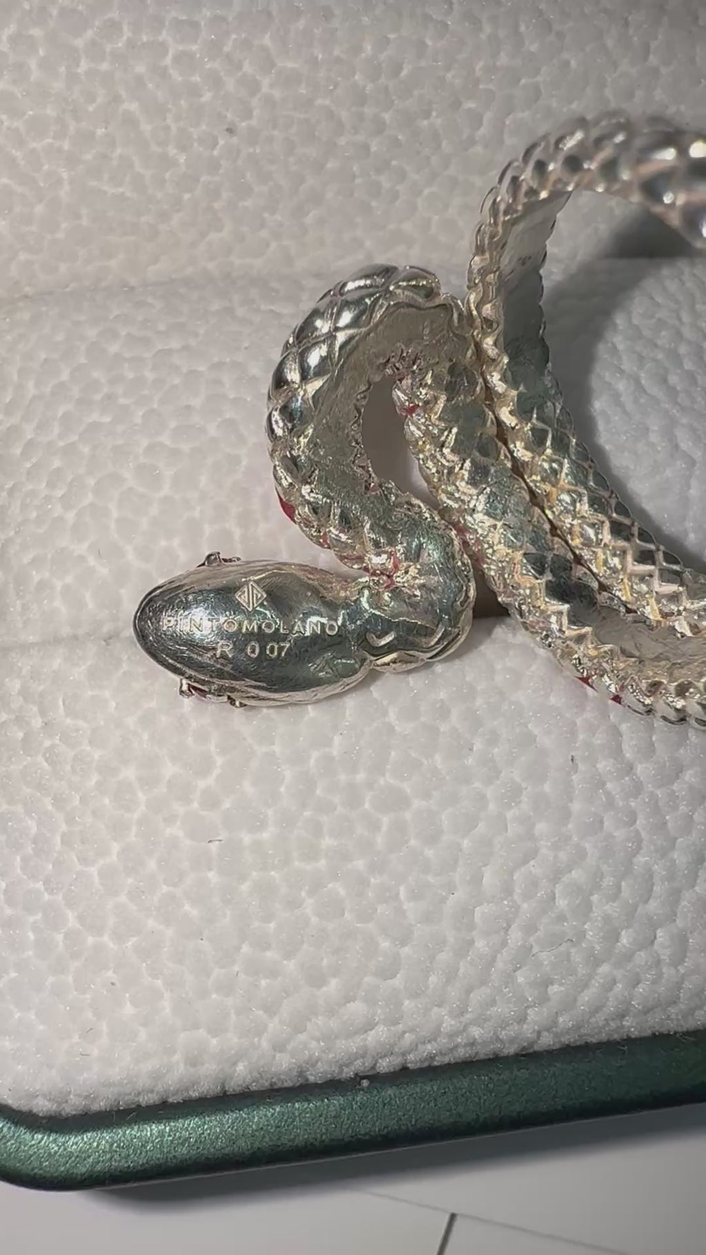 Anillo de Serpiente en Plata (Disponible para Fabricación)