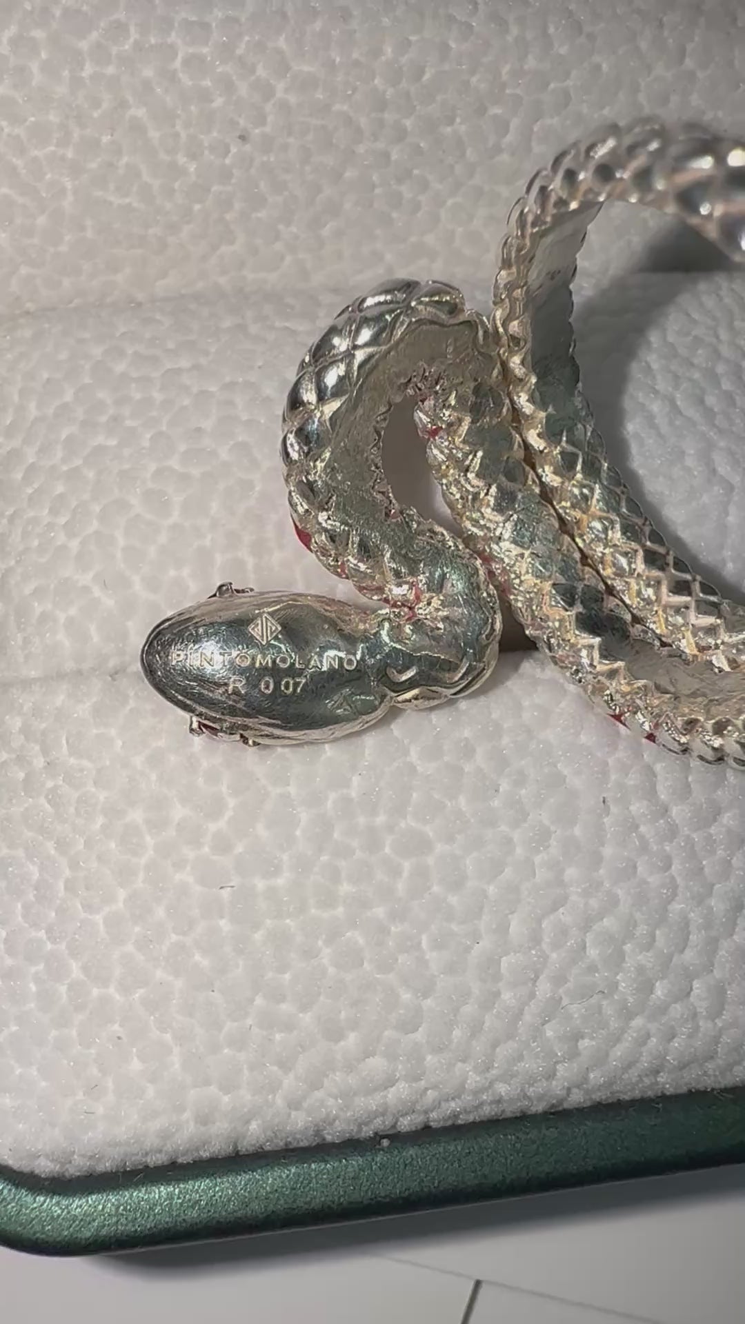 Anillo de Serpiente en Plata (Disponible para Fabricación)