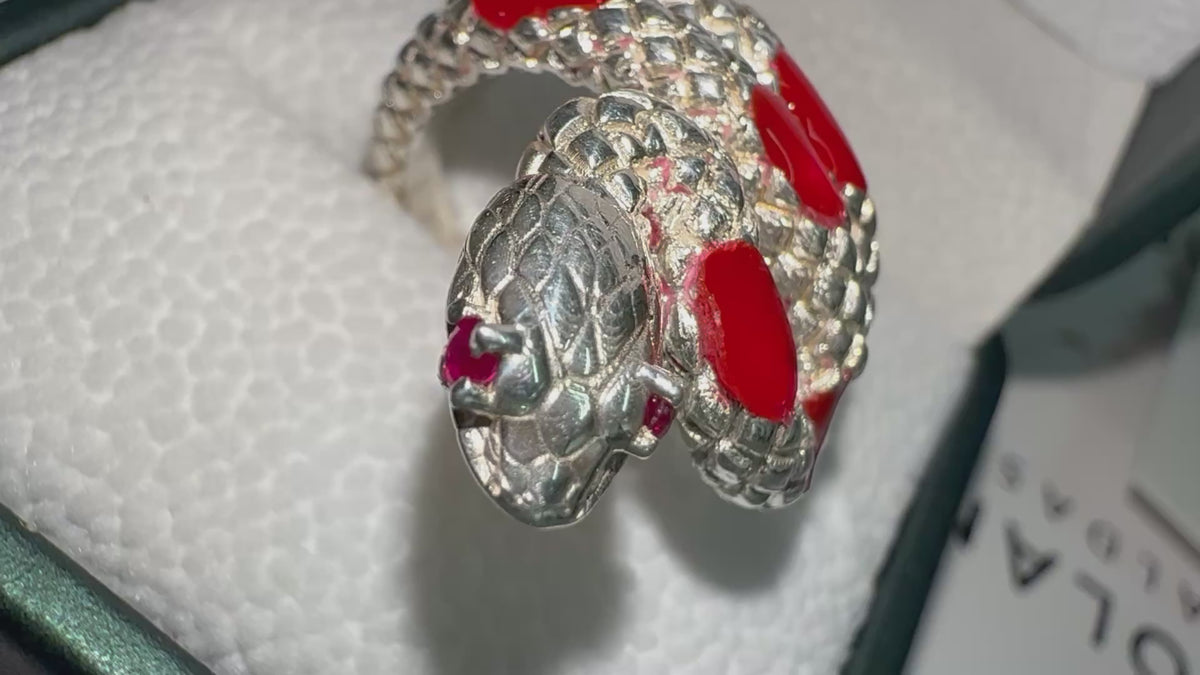 Anillo de Serpiente en Plata (Disponible para Fabricación)